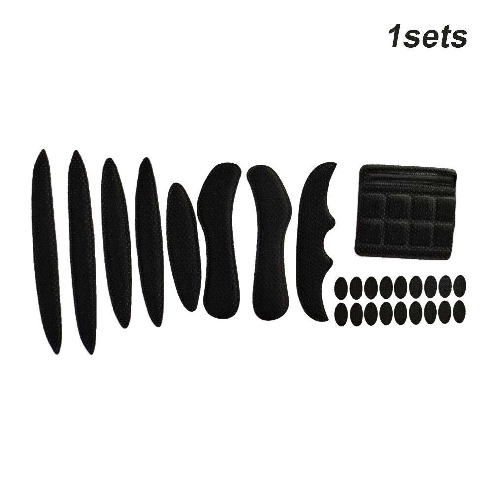Sponge Helmet Pads Set Cushion Cycling Easy Install Protective Universal Bike Soft Magic Sticker Practical Inner Lining