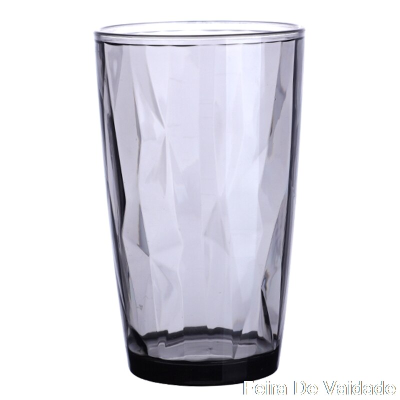 Unzerbrechlich Trinkgläser Wasser Glas Saft Gläser Für Trinken Tee 210-500 Ml transparent Küche Esszimmer Bar Getränk: GY