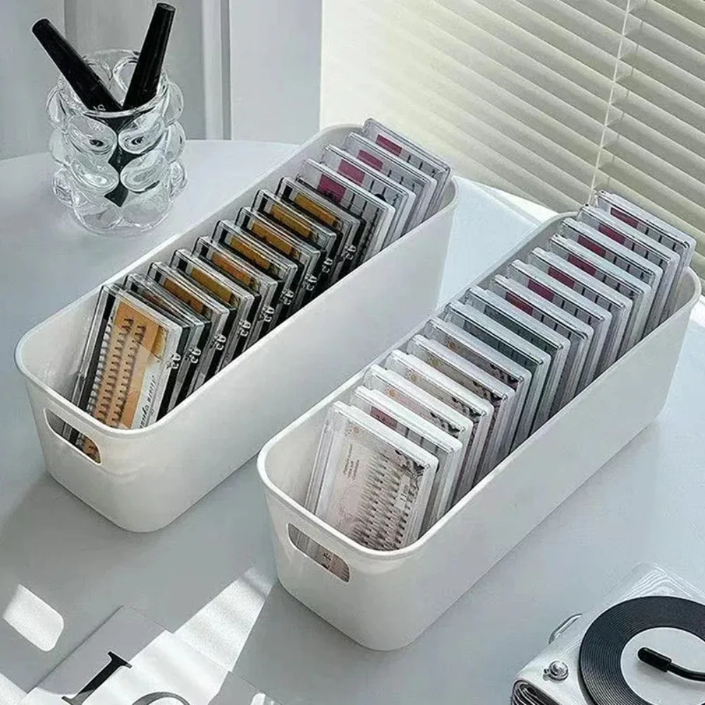 Caja de almacenamiento de pestañas postizas con organizador de herramientas de extensión de pestañas, estuche de herramientas de maquillaje cosmético para accesorios de pestañas, 1 ud.: Default Title