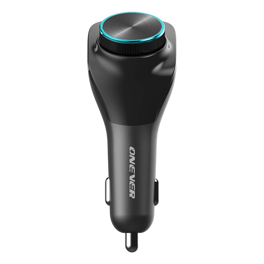 Kit de manos libres para coche, transmisor FM inalámbrico con Bluetooth, reproductor de MP3 LCD, Cargador USB 2.1A, manos libres para IPhone y Android