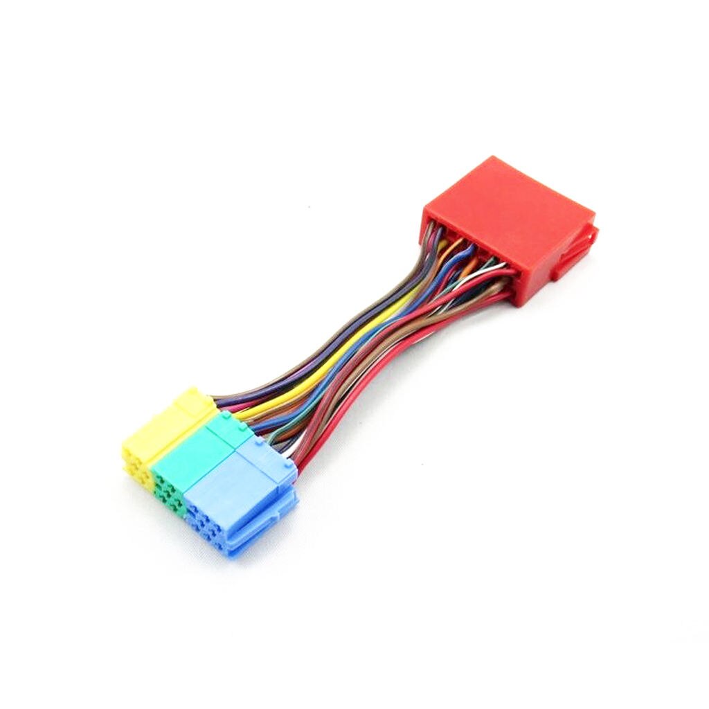 Terminal Male Car CD Auxiliary Cable 3.5MM Jack AUX Adapter For /iPod Connect CD changer, Amplifier for system