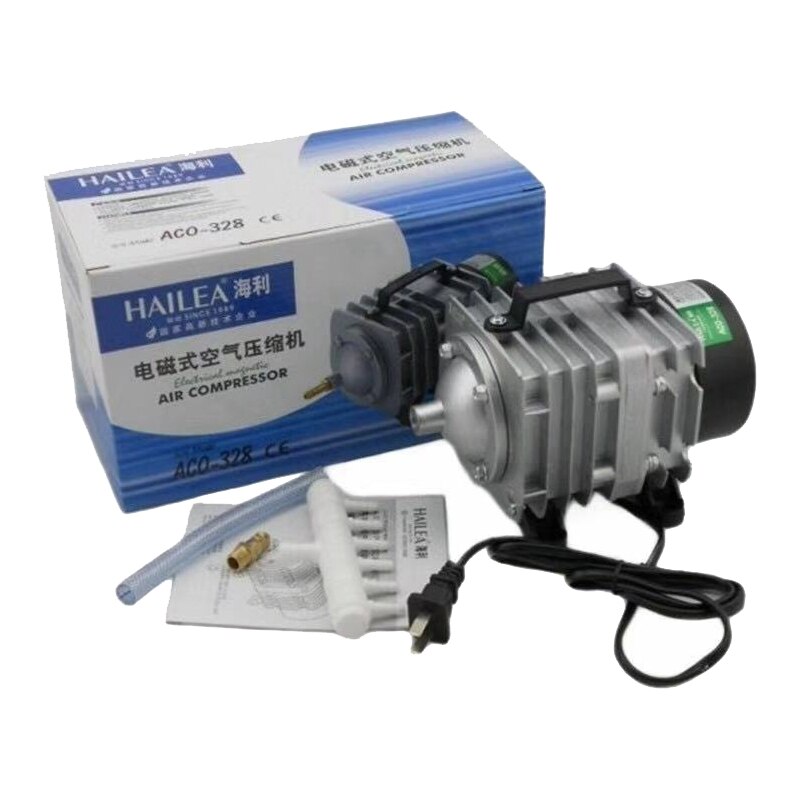 Air Compressor ACO Series Electromagnetic Aquarium Pump Oxygen Aquarium Fish Pond Compressor