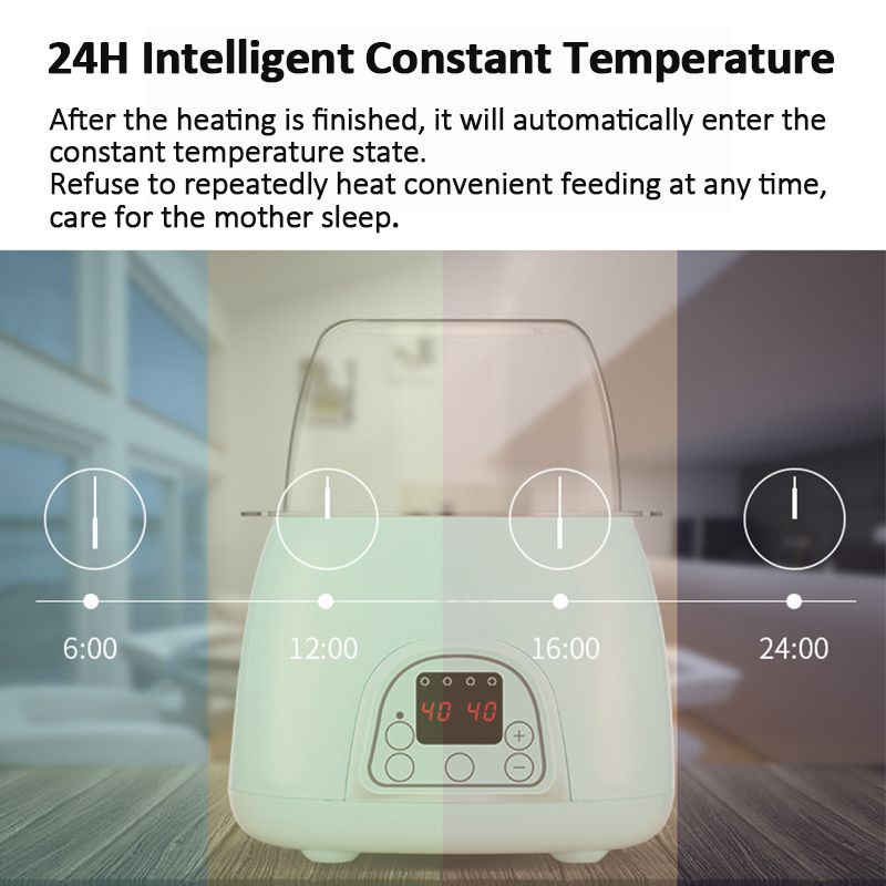 2 in 1 Automatic Warm Milk Sterilizer Baby Bottle Disinfection Multi-function Intelligent Thermostat Baby Bottle Warmers