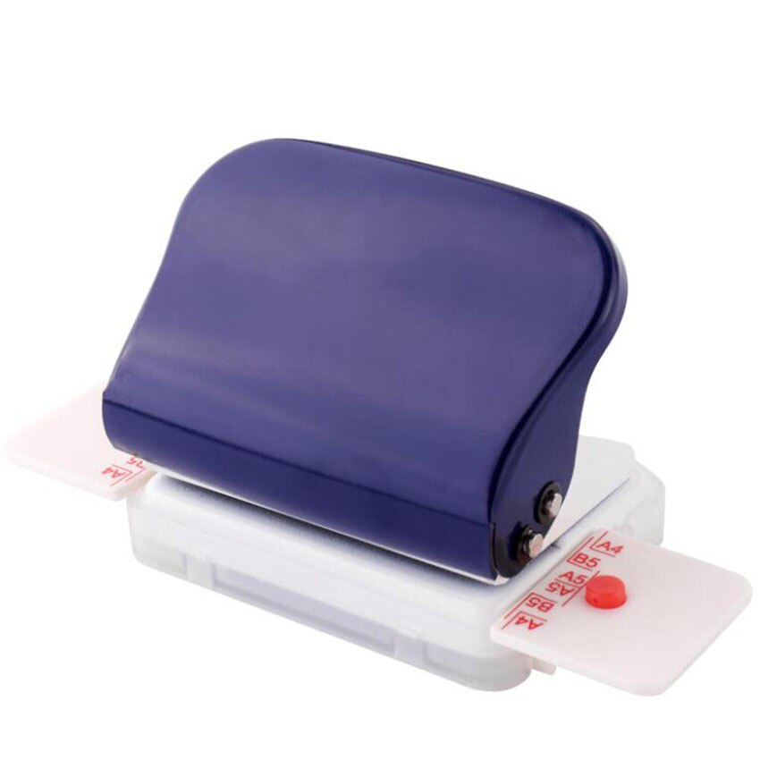 DIY Loose-leaf 6 Hole Puncher For A4/B5/A5 30/26/20 Holes Manual Paper Hole Punchers Handmade Report File Punching Machine