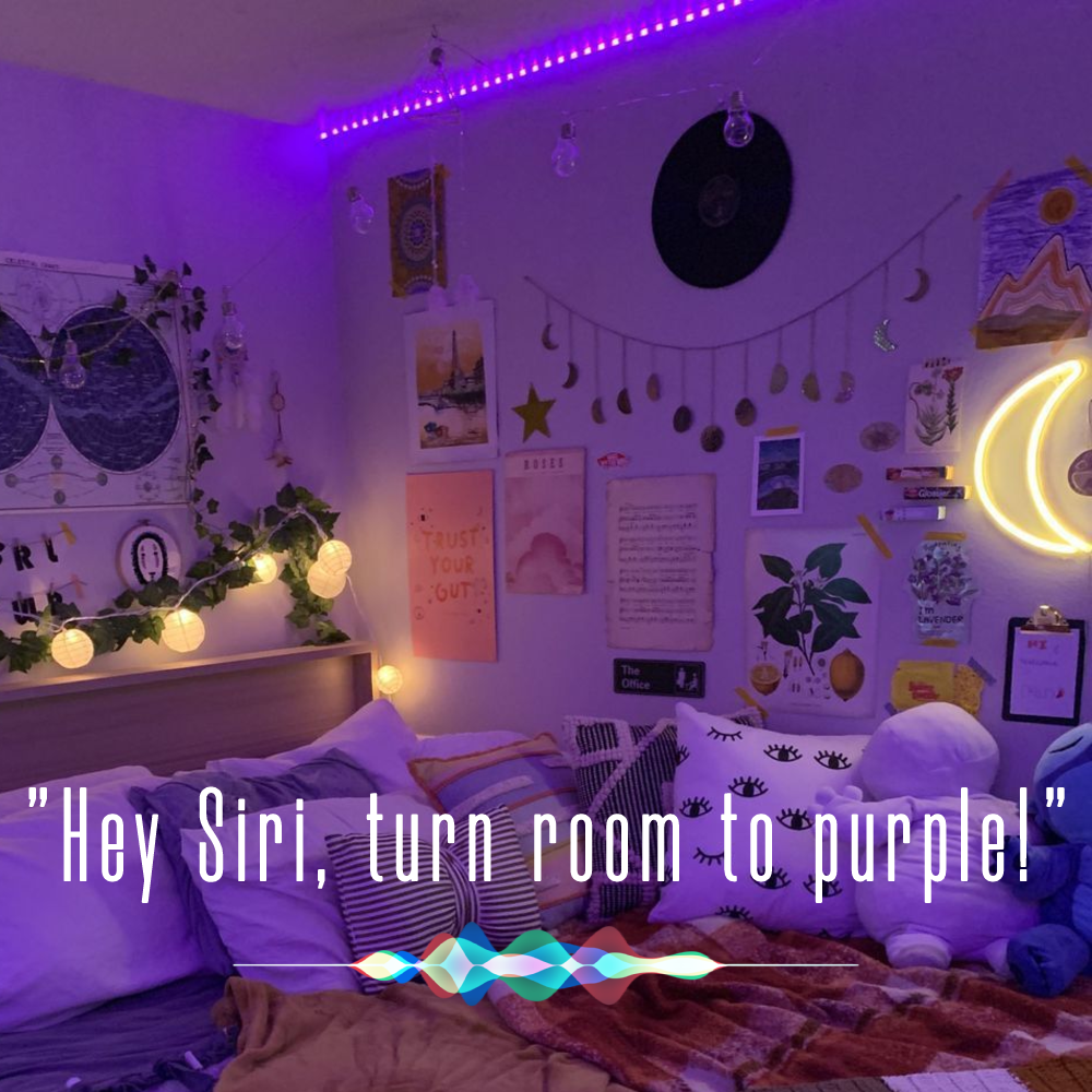 ATHOM Homekit Smart Home Siri Voice Control WIFi RGB LED Light Strip Controller 5V-24V