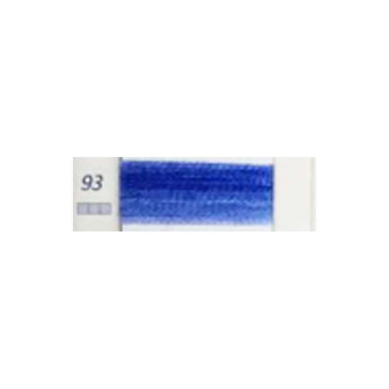 WUYU Royalbroderie Egyptian Long-staple Cotton Cross Stitch Thread Hand Embroidery 18 Space-dyed Colors Knitting Crafts Floss s: No93 x 12 skeins