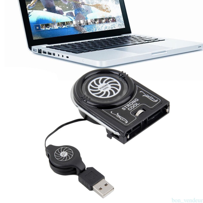 Mini Vacuum Strong Cool Air Portable Computer USB Fan Cooler PC CPU Cooling Cooler Fan for video card USB Gadget