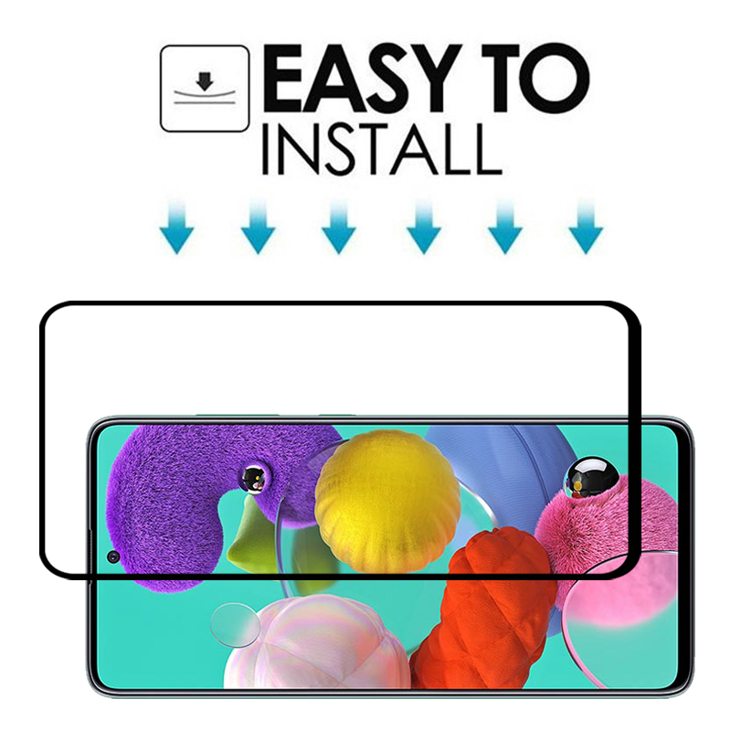 Gehärtetem Glas Für Samsung A51 A71 Bildschirm Schutz Für Samsung Galaxis A 51 71 SM-A515F A515 SM-A715F Volle Abdeckung Sicherheit glas 9H