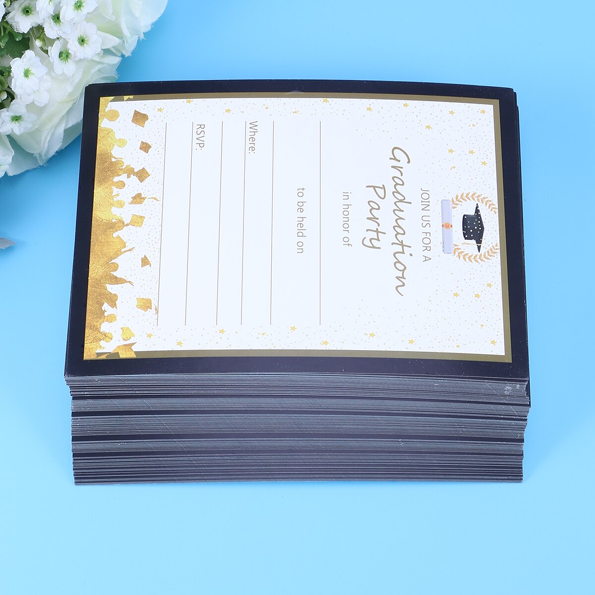 48pcs Graduation Party Invitations Cards Graduation Party Favors