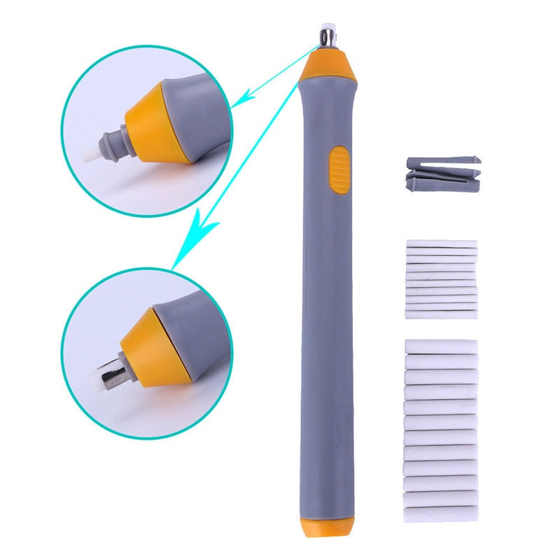 2.3mm + 5mm Zachte Schets Leerling Schets Kind Briefpapier Student Supply School Creatieve Leuke Schrijven Elektrische Automatische Gum