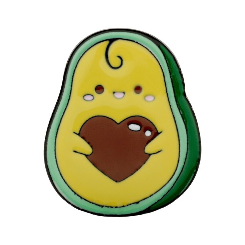 Fruit Broches & Pins Avocado Watermeloen Cherry Aardbei Broche Gesp Pin Vrouwen Veiligheidsspelden Meisje Kinderen Zakken Decoratie Pin: 011