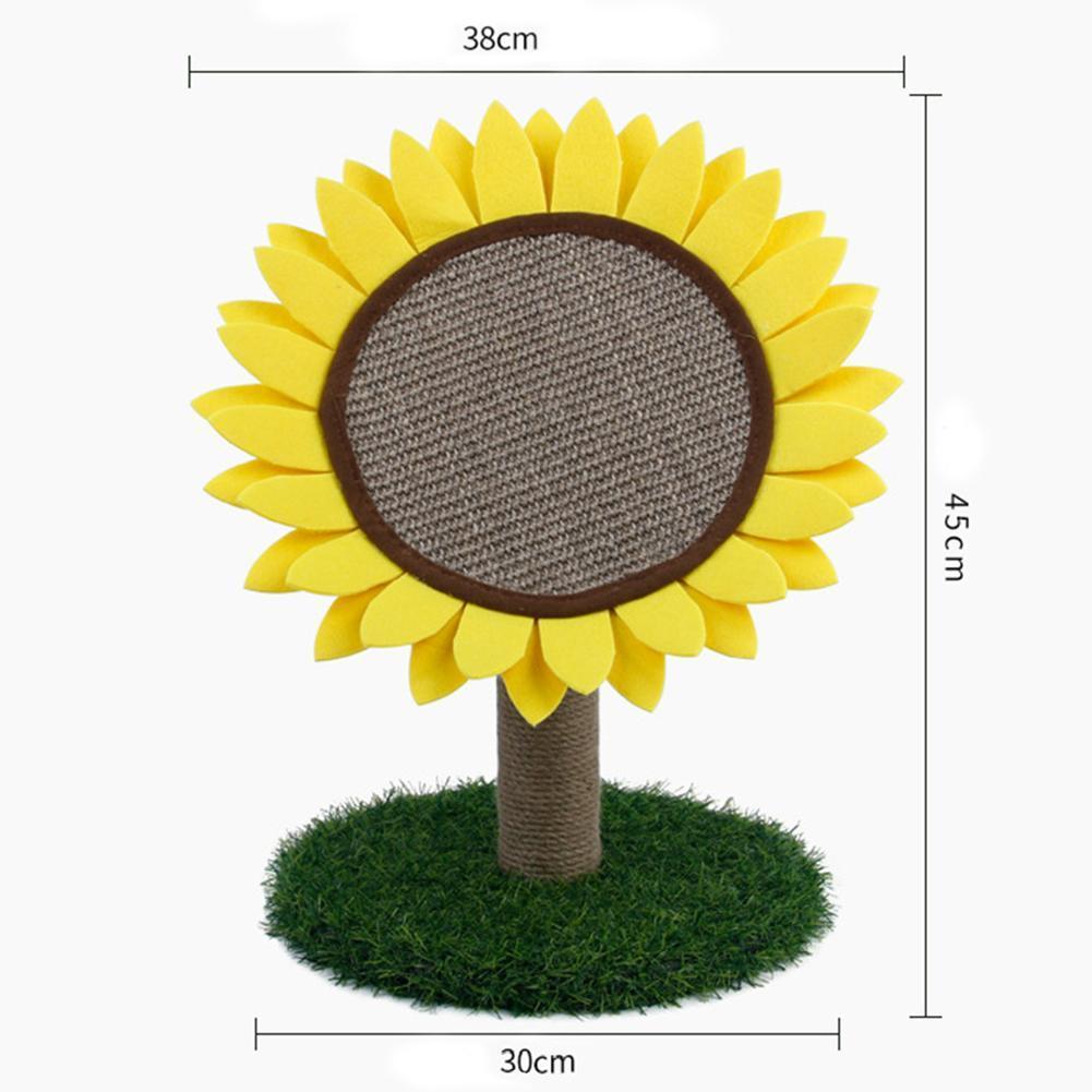 Cat Tree Bed with Scratching Post with Sisal Covered Climbing Activity Tower 2-in-1 Scratching Post and Bed