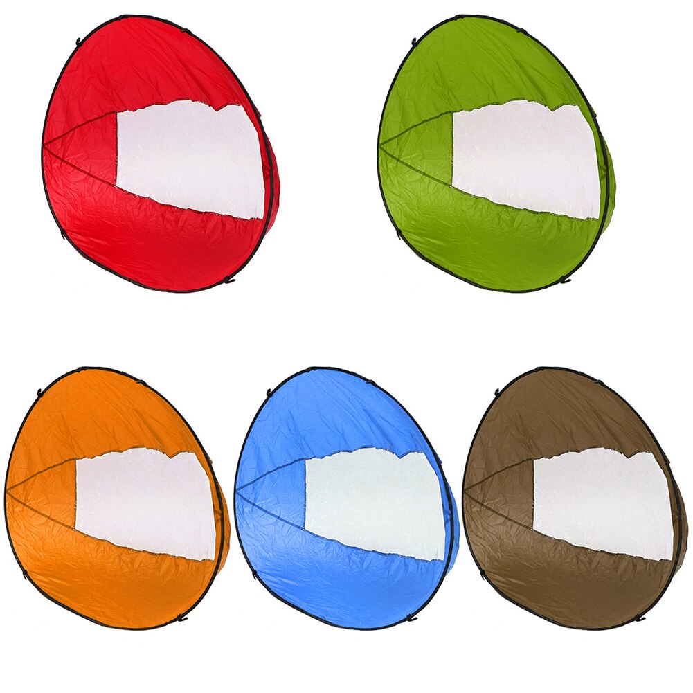 46 inch Folding Kayak Wind Paddle Sailing Popup Surfing Paddle Sail with Clear Window for Canoe Inflatable Ship Accessories