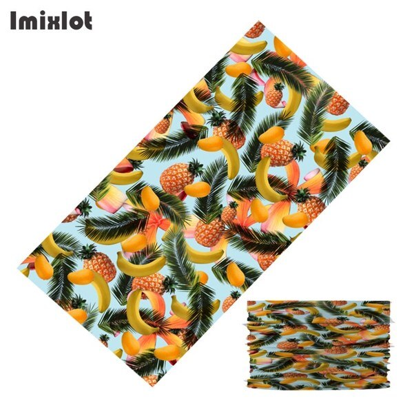 Men Women Seamless Magic Scarf Outdoor Sports Headwear Face Dust Mask Bike Cycling Balaclava Neck Tube Warmer Bandanas Head Wrap: O