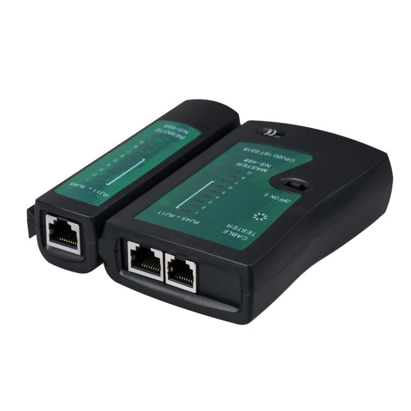 Network Cable Tester Lan tester RJ45 Cat 5 / Cat 5e / Cat 6 / UTP cables with RJ-11 & RJ-45 supplier