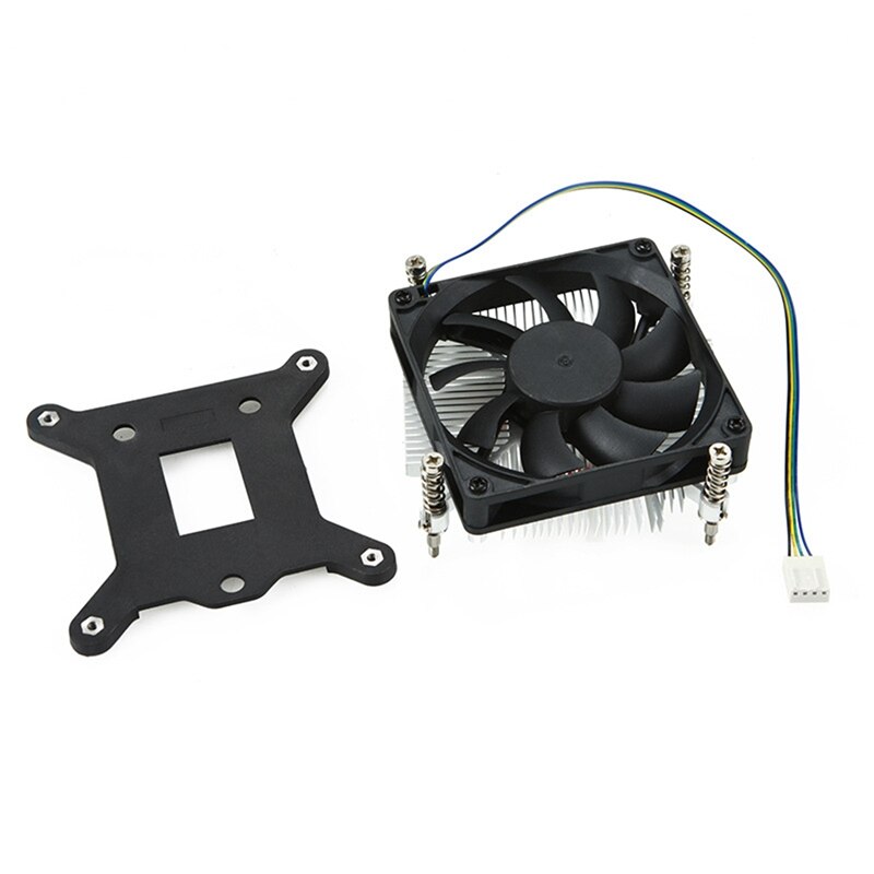 TX02 ITX Case+27Mm Cooling Fan For HTPC Chassis Case Mini Desktop Computer Case Industrial Control ITX Enclosure