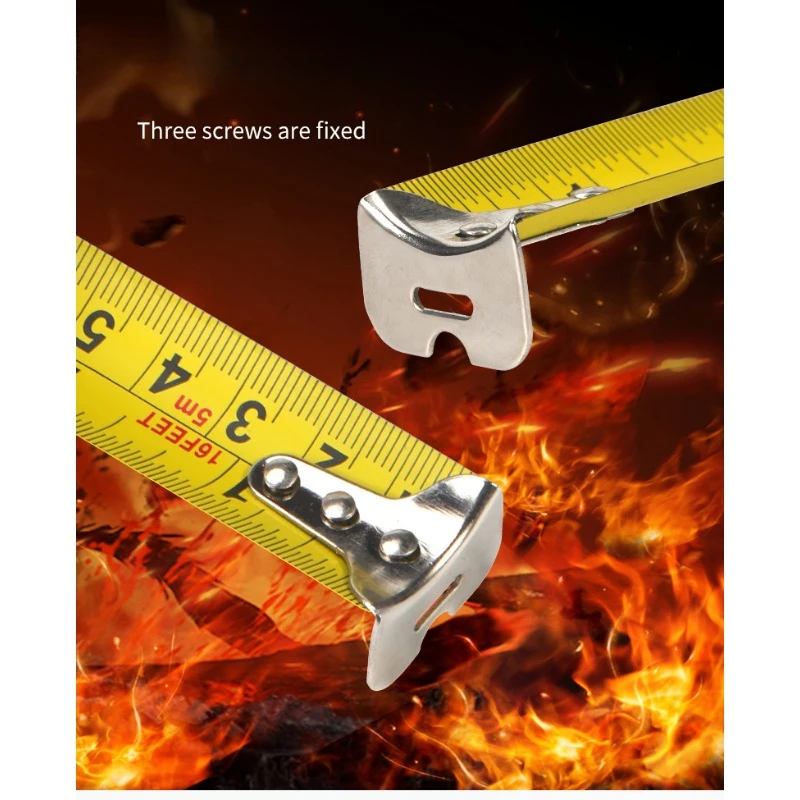 Cinta métrica de 3M/5M/7,5 M/10M, cinta métrica retráctil de acero gruesa resistente al desgaste, herramientas de medición para el hogar