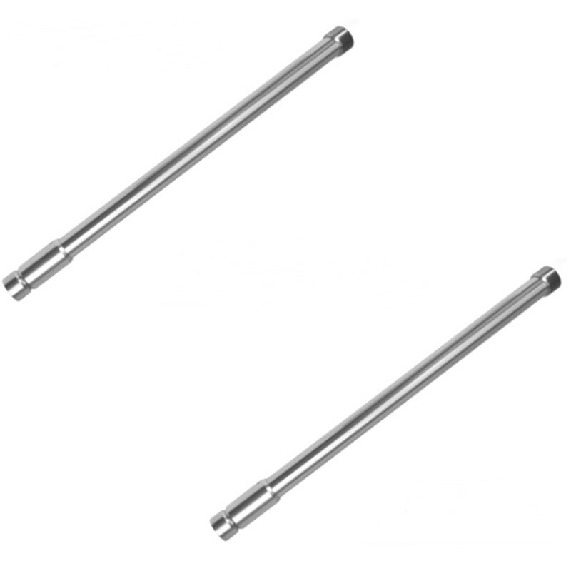 2Pcs Telescoping Shower Curtain Rods Adjustable Extendable Tension Wardrobe Hanging Poles Cabinet Hanging Rod Bathroom Rods Clot: Default Title