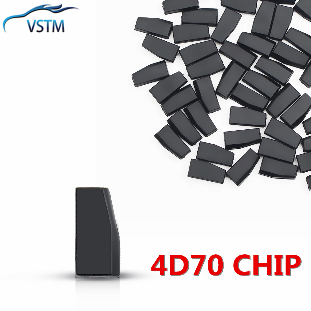 2024 1 Uds llave transpondedor Chip ID70 inmovilizador para To *yota /en blanco/no codificado) llave remota automática con Chip 4D70 en blanco