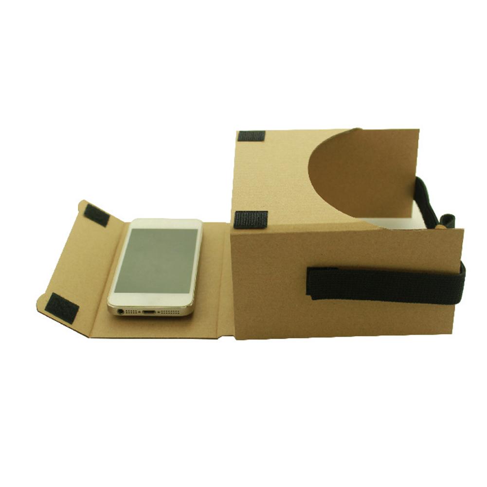 Google Cardboard 3d Glasses Virtual Reality Glasses Vr Box 3D VR Head-mounted Carton Style Glasses For Iphone Sony Xperia Z