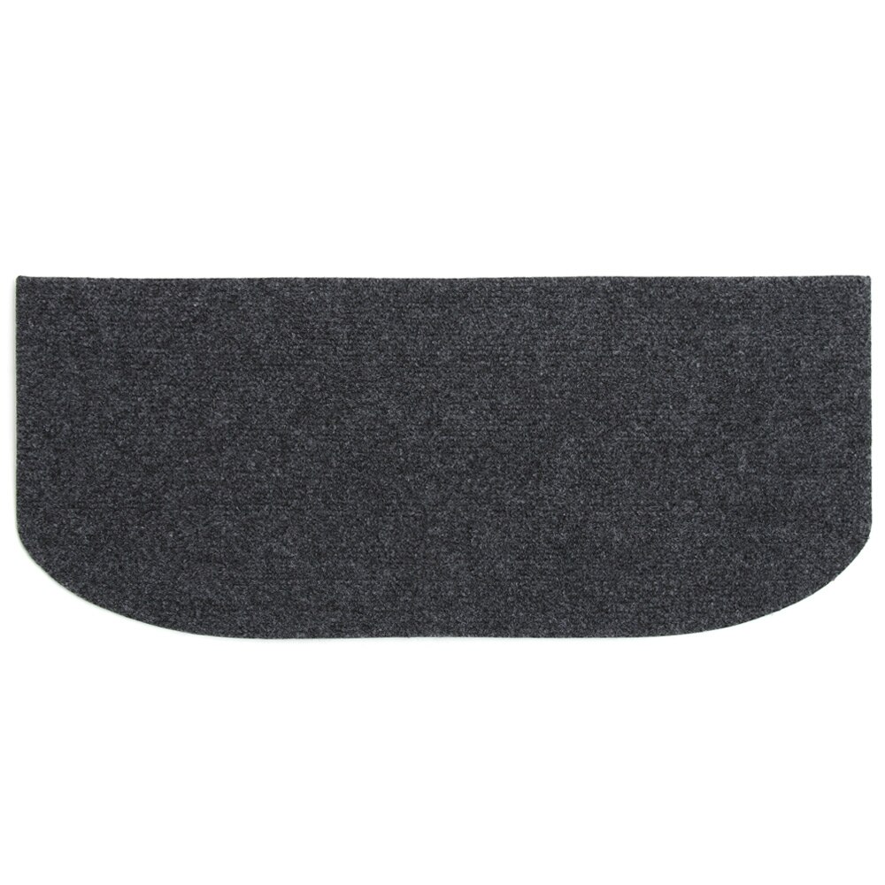 7 Uds colchoneta resistente escalón escalera cubierta de protección peldaños antideslizante alfombra almohadillas 24x55 cm cómodo suministros para el hogar: Gris