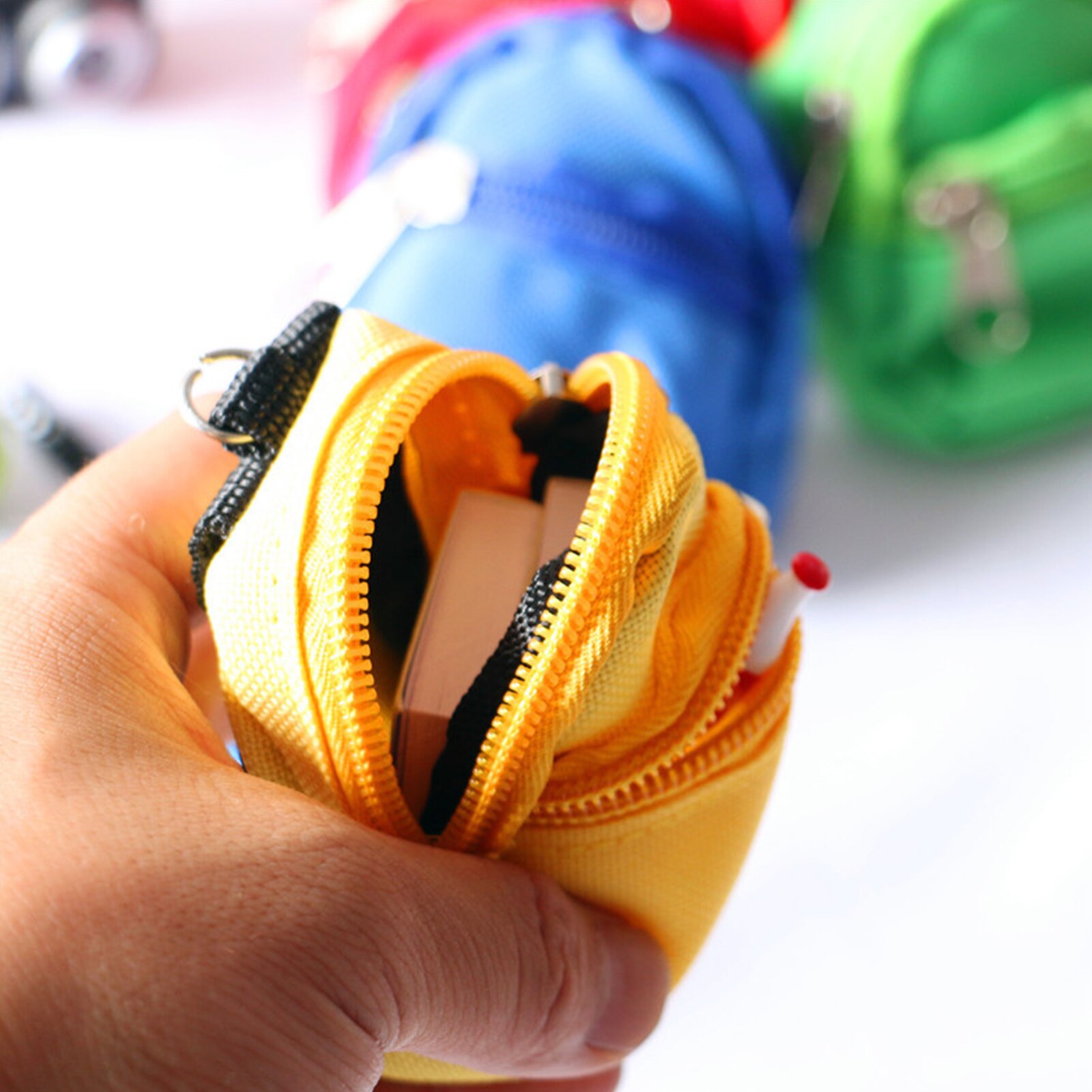 1/6 Mini Doll Backpack Simulation School Bag Model Dollhouse Decor Accessory