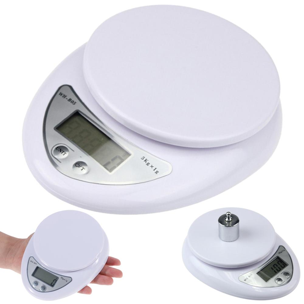 5kg/1g exakta köks digitala ledda elektroniska vågen kök restaurang mat vikt verktyg