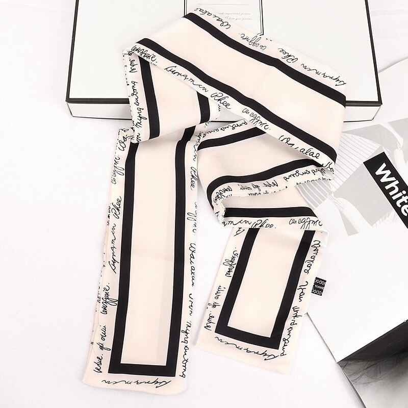 INS Druck Stirnband Platz Silk Schal Haarbänder Haar Hoop Friseur Styling Strand Zubehör Für Frauen Mädchen Dame Stirnband: 09