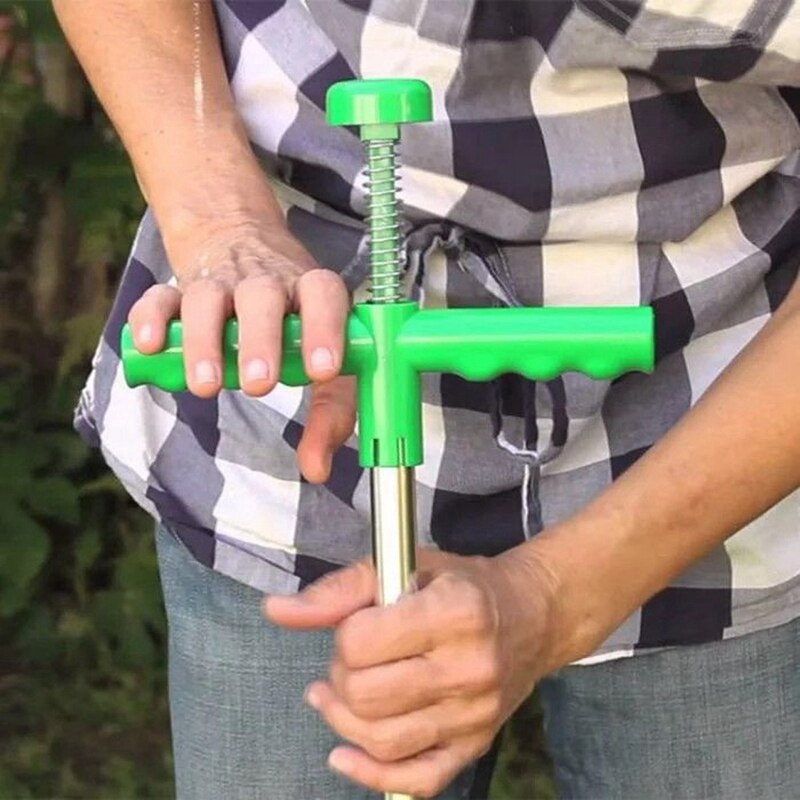 2Pcs Root Remover Outdoor Killer Tool Claw Weeder Portable Manual Garden Lawn Long Handled Aluminum Weeder Puller
