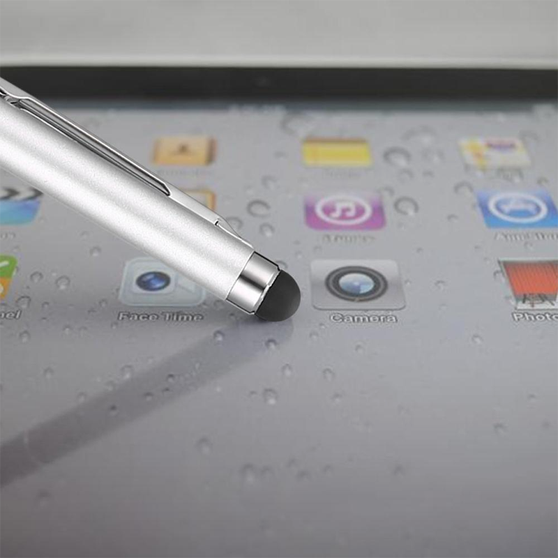 Lapiz Tactil para Tablet Movil Con Boligrafo Lapiz para iPad Stylus Pen para iPad Doble Funcion Accesorio para Tablets Moviles Material de Oficina Envio Plaza