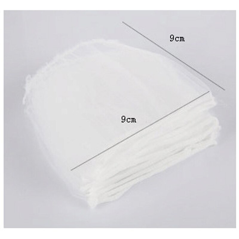 100Pcs Riool Water Filter Wegwerp Gootsteen Zeef Tas Douche Sink Haar Vuilnis Opslag Netje Voor Thuis Restaurant