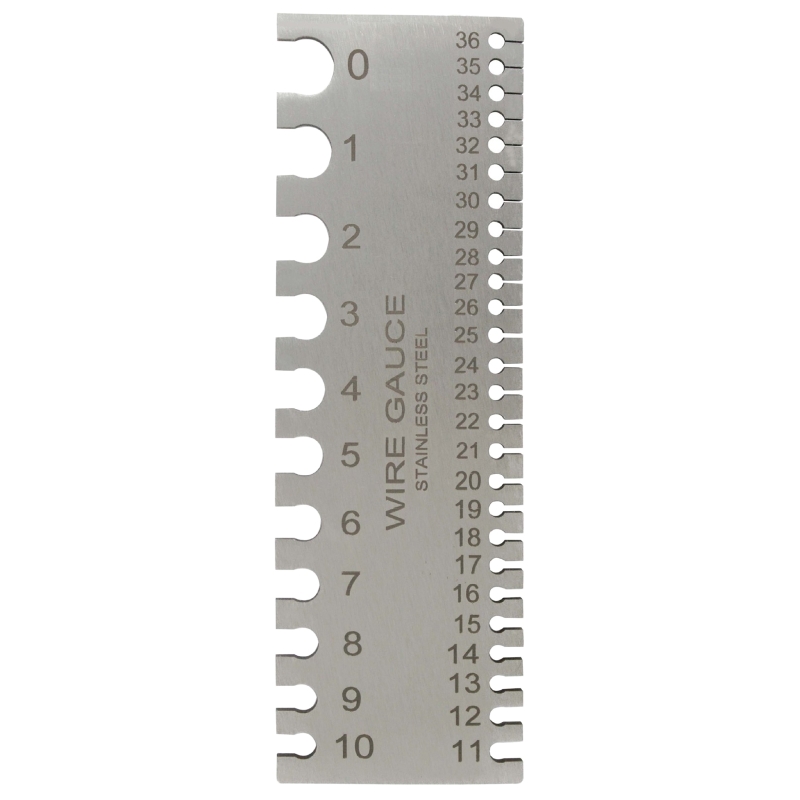 Stainless Steel Wire/Metal Sheet Thickness Gauge Welding Gage Plated Inspection