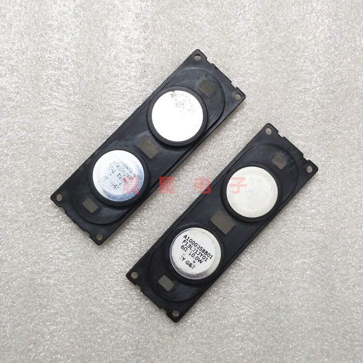 1 pair original FOR samsung TV speaker LCD TV speaker 6 ohms 10w LCD TV speaker basin speaker core 90MM*30MM*10MM