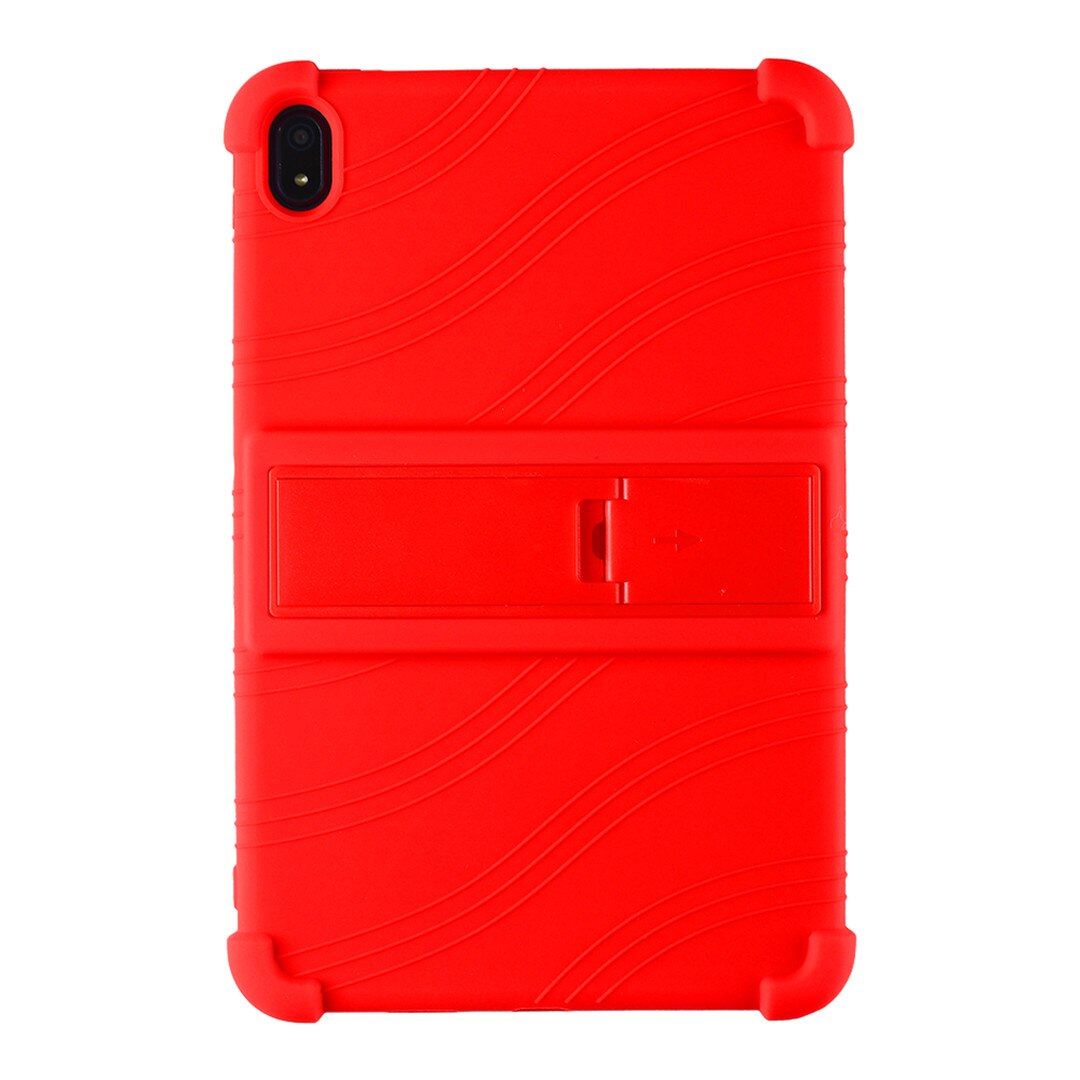 Case For Nokia T20 10.36 Android Nokia t20 TA-1392 Shell Shockproof Kids Safe Silicone Portable Kickstand Tablet Protect Cover: Red