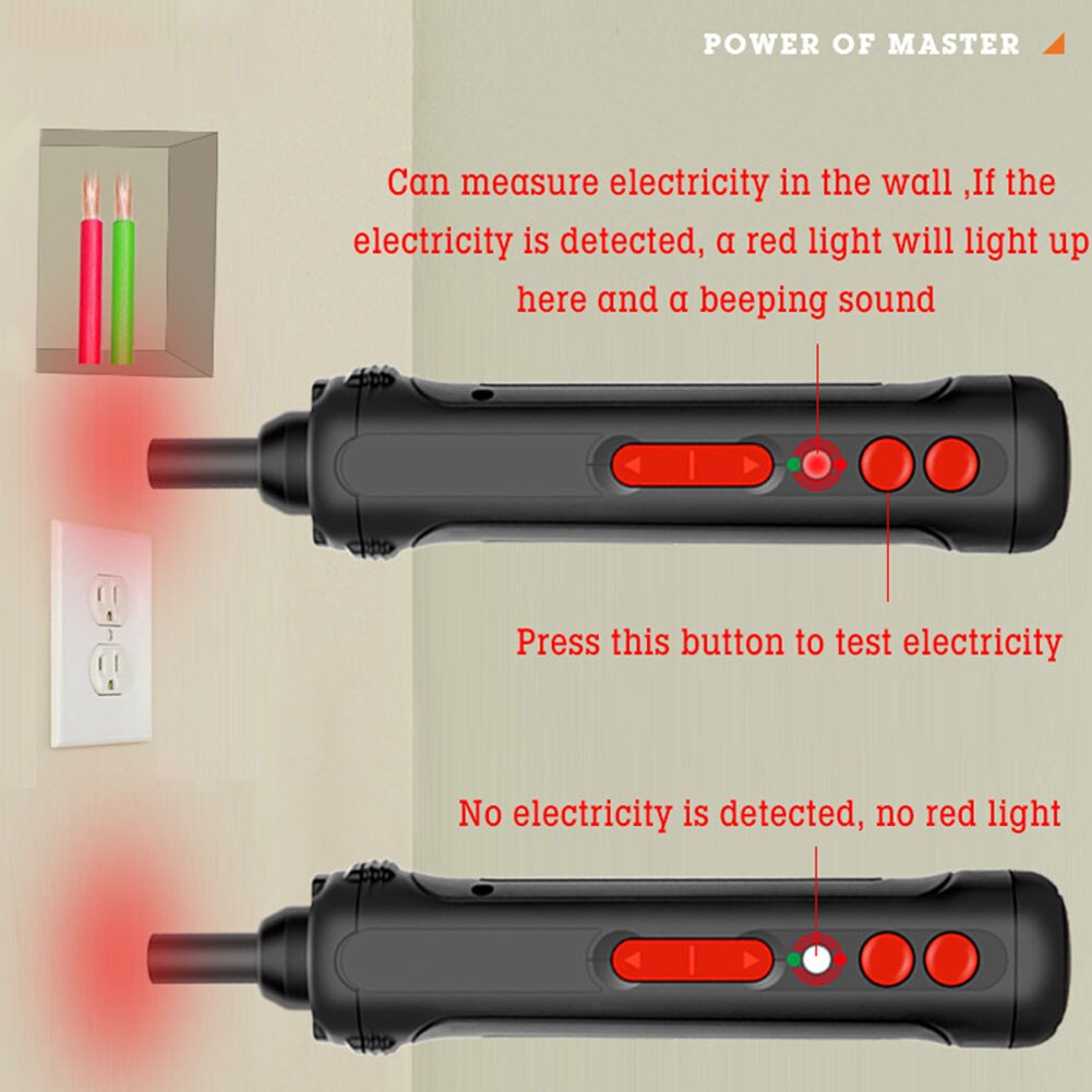 Elektrische Schroevendraaier Led Licht 2000Mah Batterij Usb Oplaadbare Schroevendraaier Schroevendraaier Boor Schroef Driver Diy Tool Reparatie Set