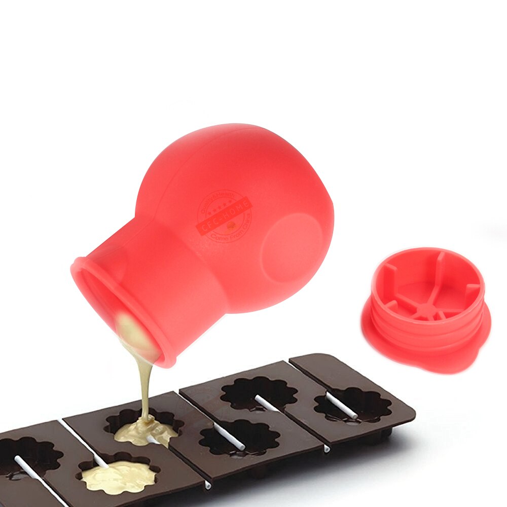 Silikonowy tygiel robić topienia czekolady roztopić masło mleko rondel