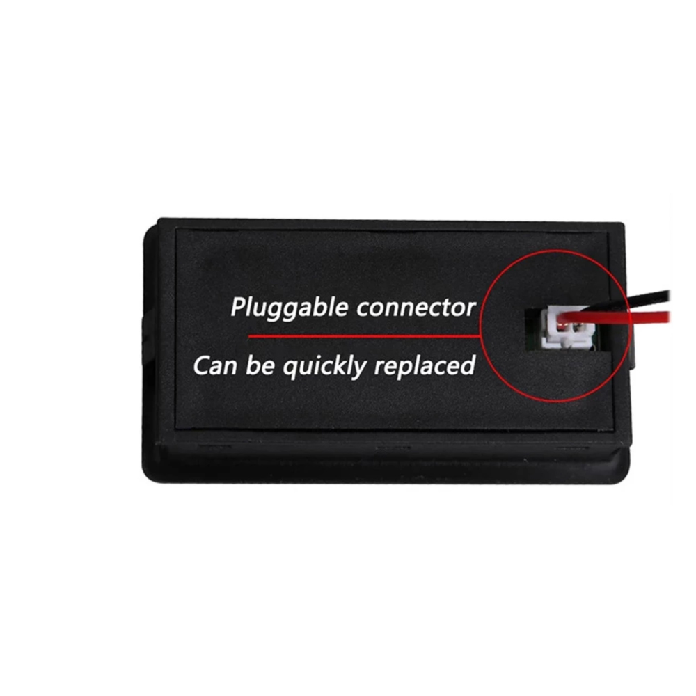 6133A Batteriekapazitätsanzeige DC 8V-100V Batterie Voltmeter Blei-Säure-Lithium LiFePO4 Auto Motorrad Voltmeter Spannungsmesser