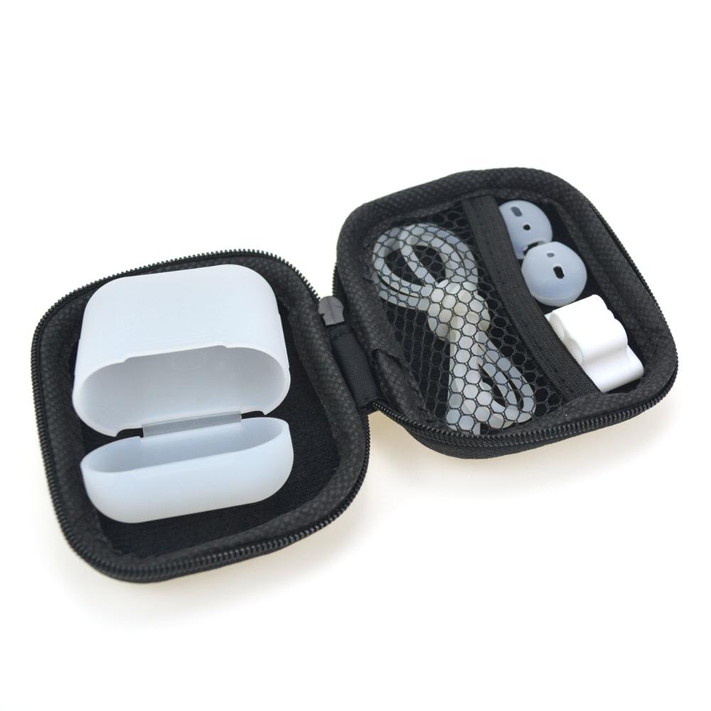 EVA Material Portable Earphone Protective Case Earbuds Hold Storage Carrying Hard Bag Box for Apple AirPod iPhone 7 Earphone