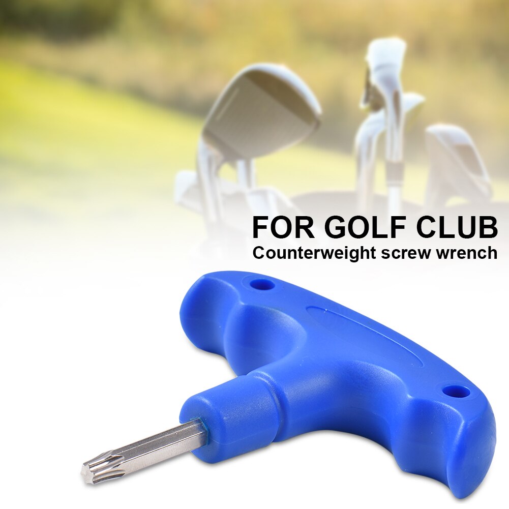 Universal Blue Momentsleutels Golf Wrench Met Gaten Golf Wrench Gewichten Gereedschap Voor Callaway Ping Voor Taylormades Voor Titleists