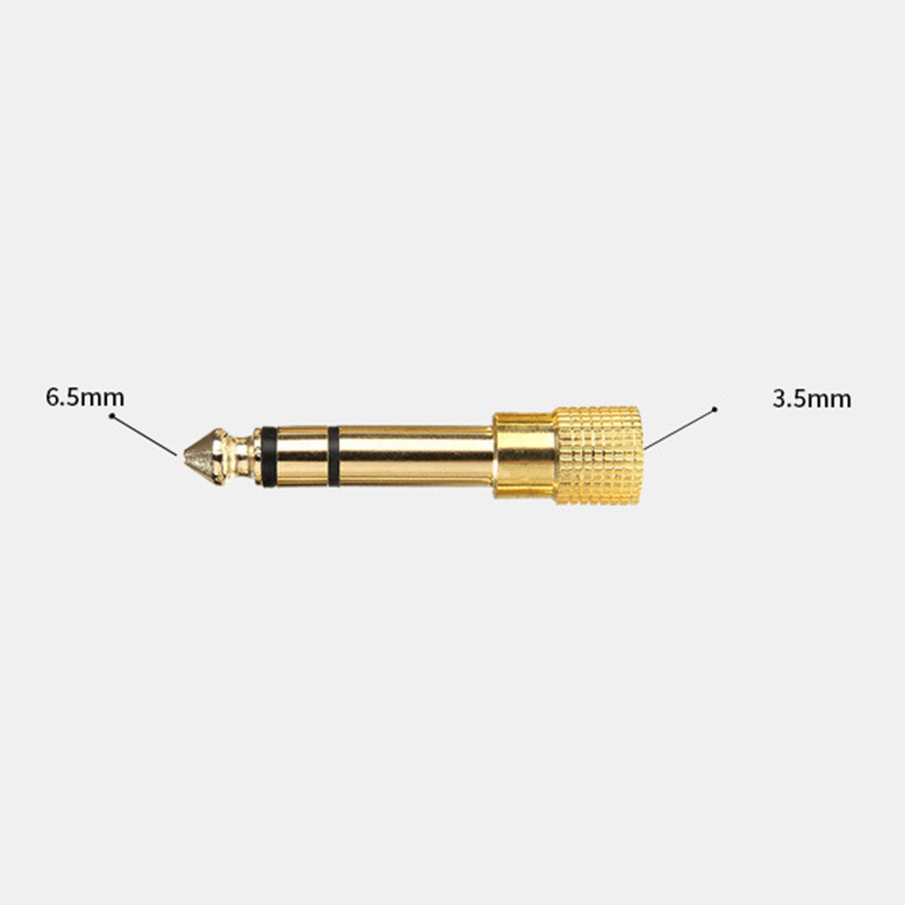 Jack 6.5 6.35Mm Stekker Naar 3.5 Mm Vrouwelijke Connector Hoofdtelefoon Versterker Audio Adapter Microfoon Aux 6.3 3.5 Mm converter