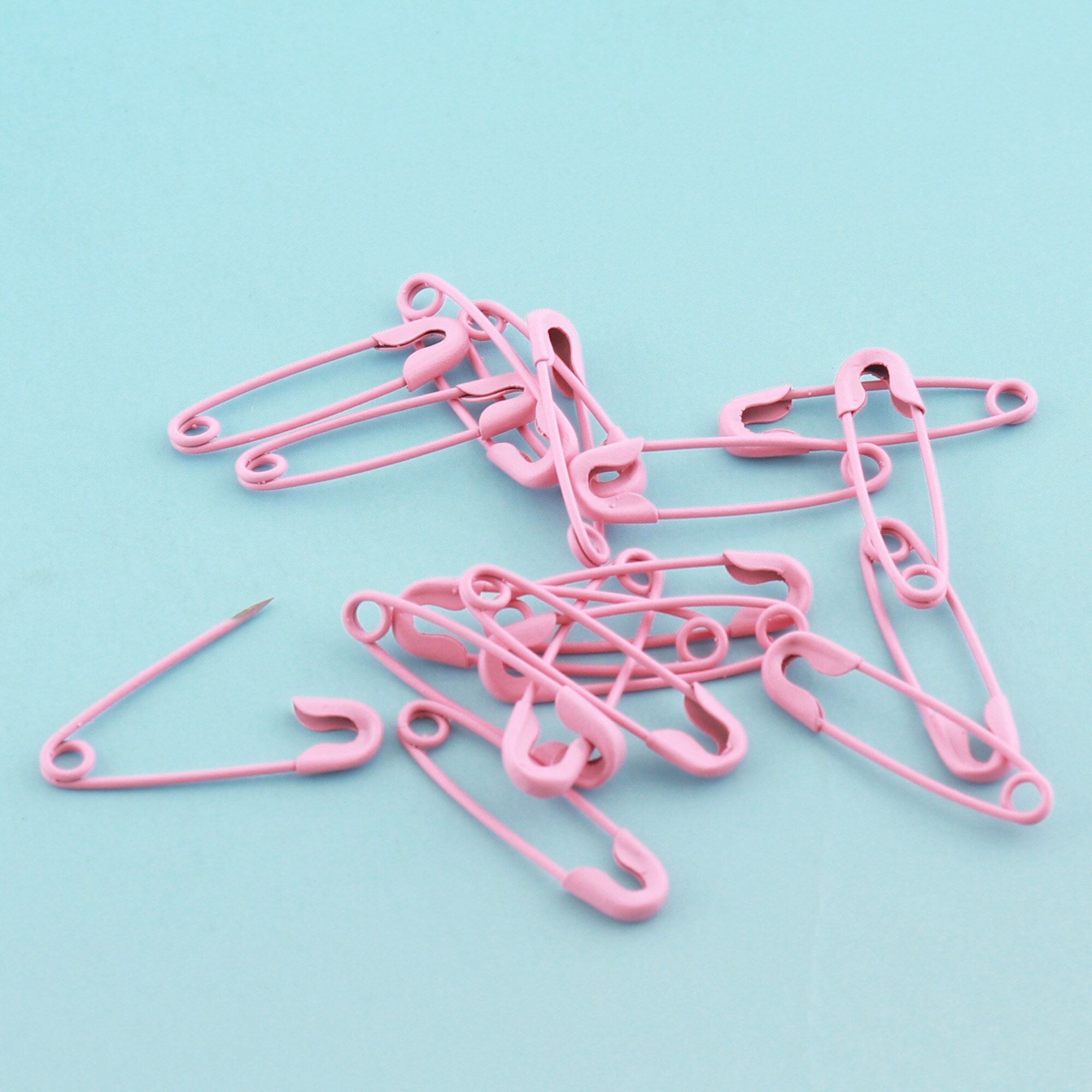 Fioletowy agrafki 100-500szt. 19mm miedziane szpilki przypinki robić chusty mini urocze agrafki broszka agrafki DIY szpilki robić odzieży