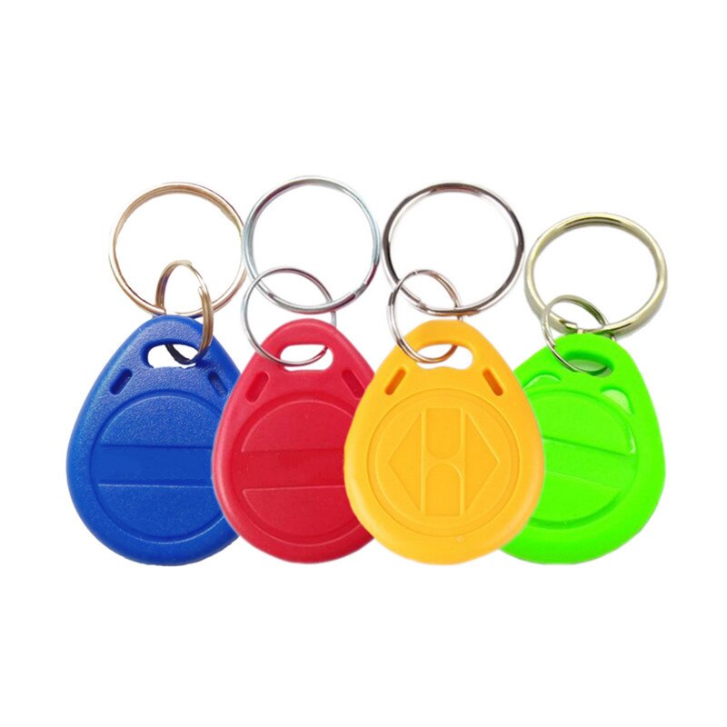 10pcs 13.56 Mhz Block 0 Sector Rewritable RFID M1 S50 UID Changeable Card Tag Keychain NO.2 Keyfob ISO14443A