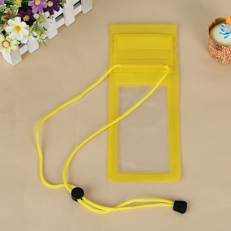 Olaf Universele Waterdichte Tas Voor Iphone X 7 8 6 6S Plus 5 5S Se Mobiele Telefoon Pouch zwemmen Waterdichte Gevallen Voor Samsung Xiaimi: Yellow