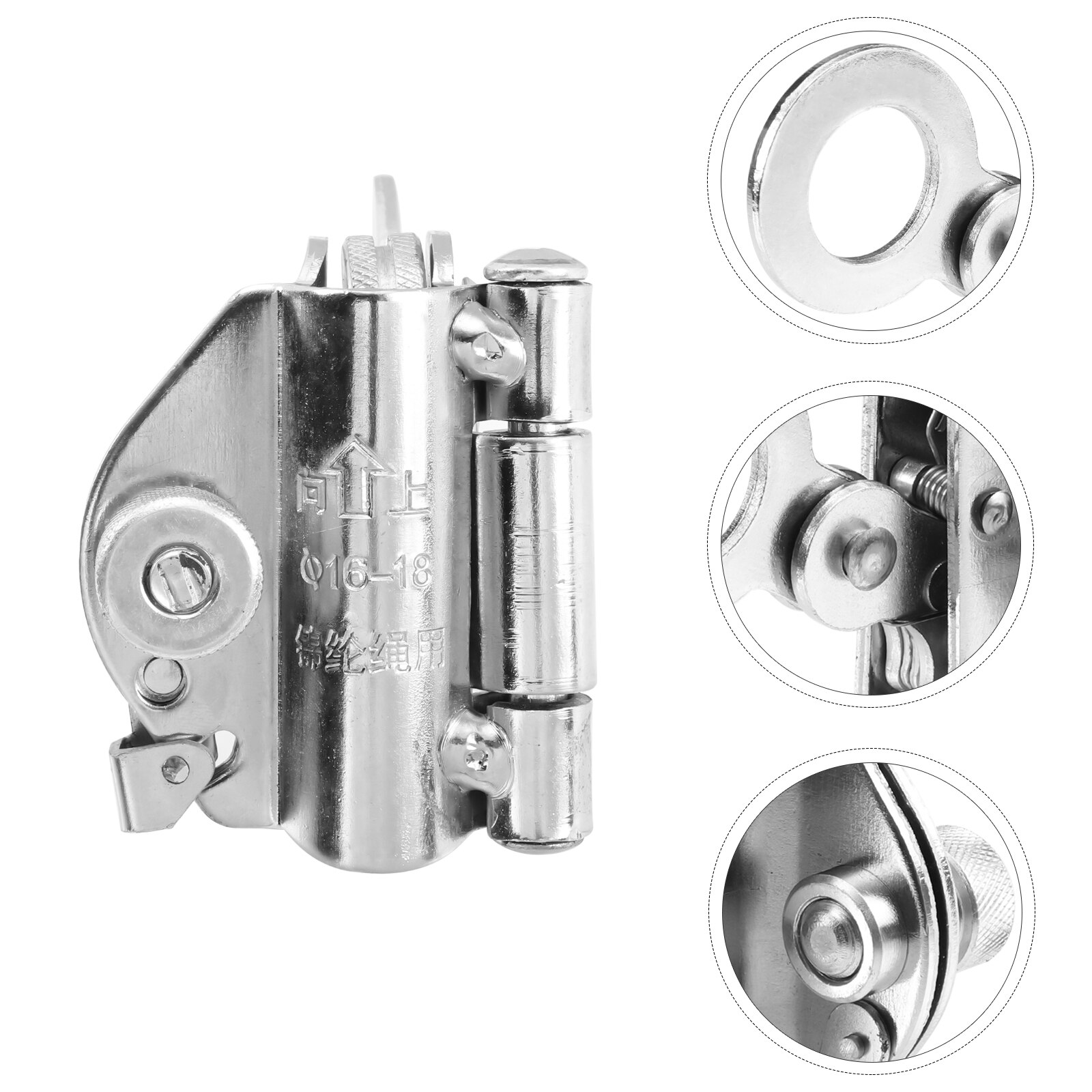 Exterior Wall Cleaning Safety Rope Self-locking Device Climbing Slow-down Safety Lock: Default Title