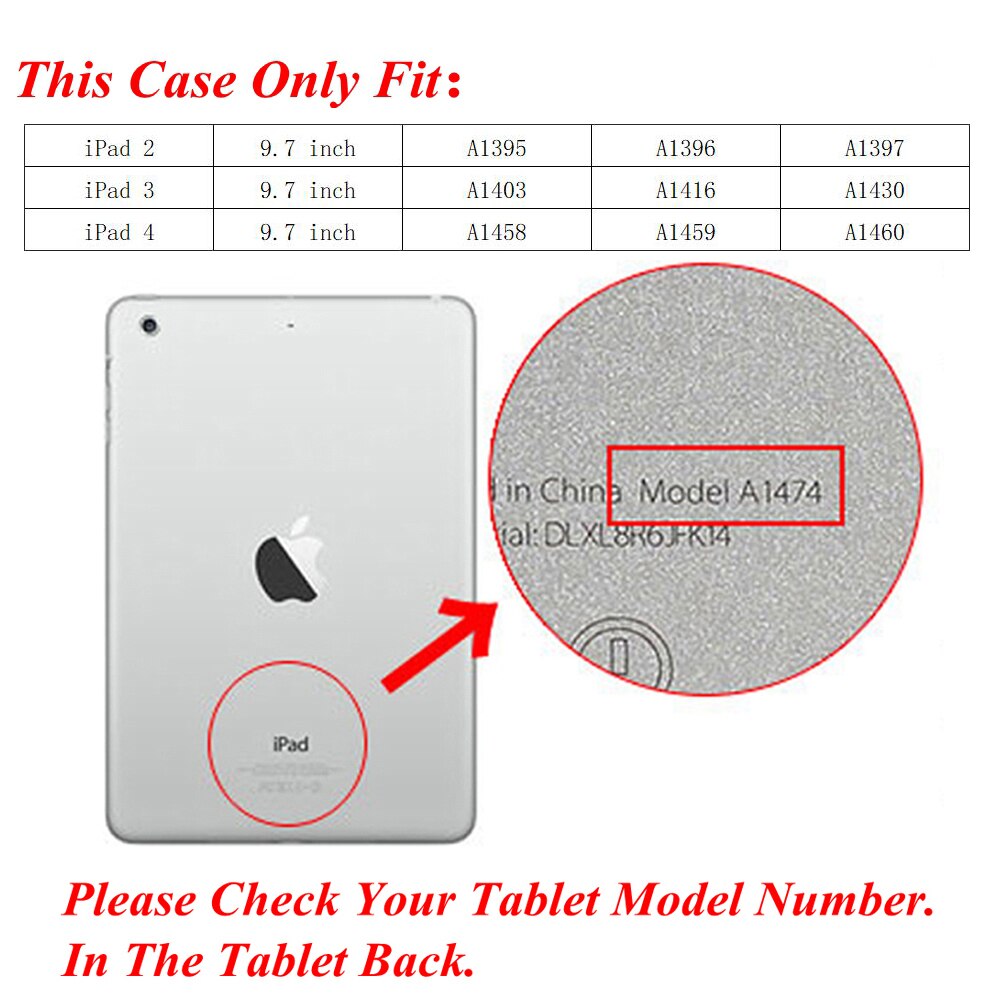 For Apple iPad 2 3 4 A1458 A1459 A1460 A1416 A1397 Case Shockproof Kids Safe PC Silicon Hybrid Stand Full Body Tablet Cover