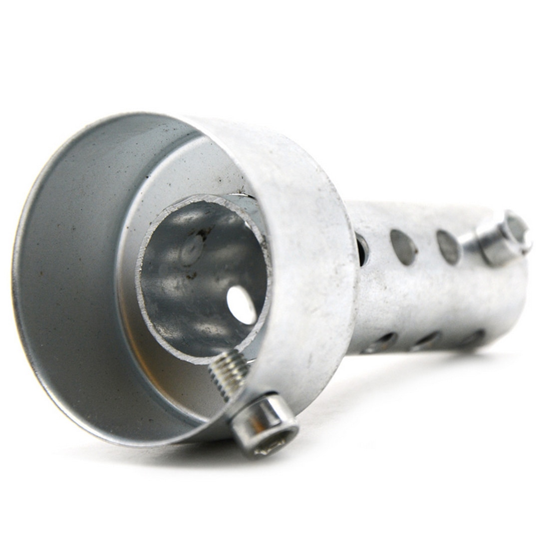 Dewtreetali 1pc 86/140mm længde motorcykel udstødnings lyddæmper justerbar db killer lyddæmper støj lyd eliminator 35/42/45/48/60mm