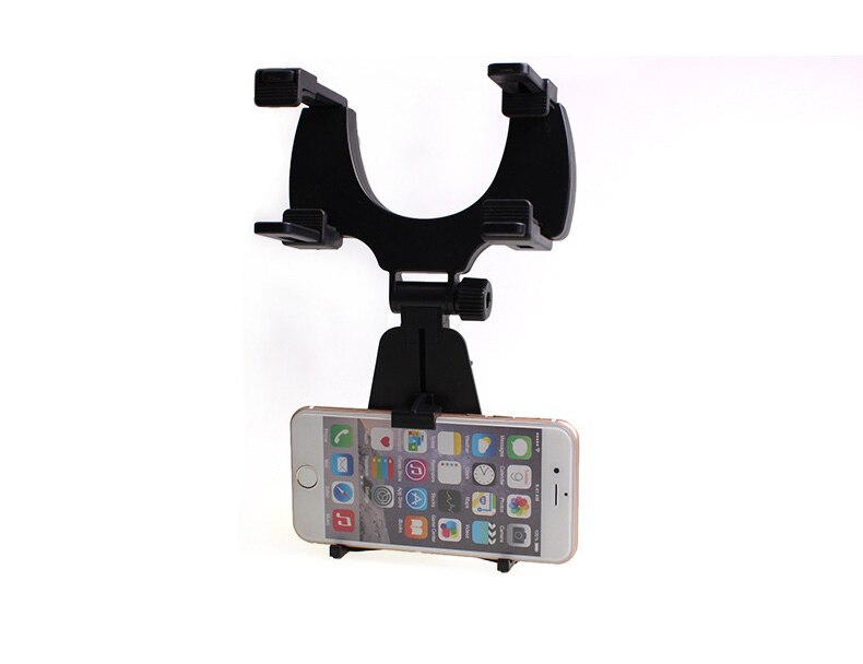 Auto Telefoon Houder Achteruitkijkspiegel Mount Stand Houder Voor Telefoon Gps Verstelbare Auto 4-5.8 "Smartphone Houder