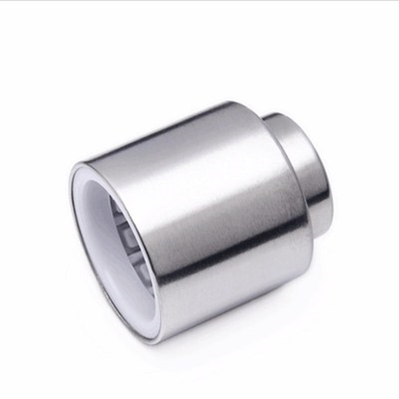 Hoomall, 1 pieza, tapón al vacío de acero inoxidable para botellas de vino, tapón hermético para botellas de vino de para almacenamiento, tapón para botellas
