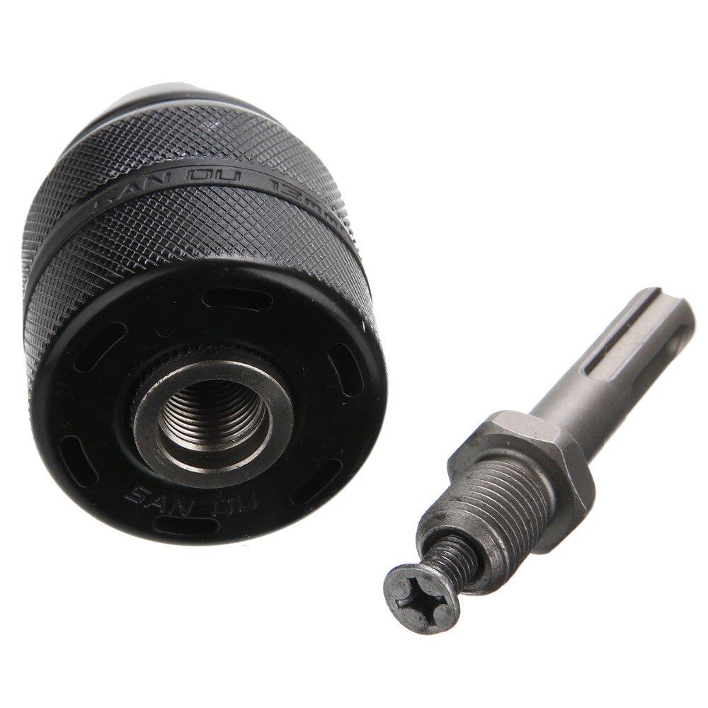 Mandrin de perceuse sans clé, adaptateur de mandrin SDS 13mm 1/2-20UNF, mandrin de perceuse sans clé avec adaptateur SDS, outil à main