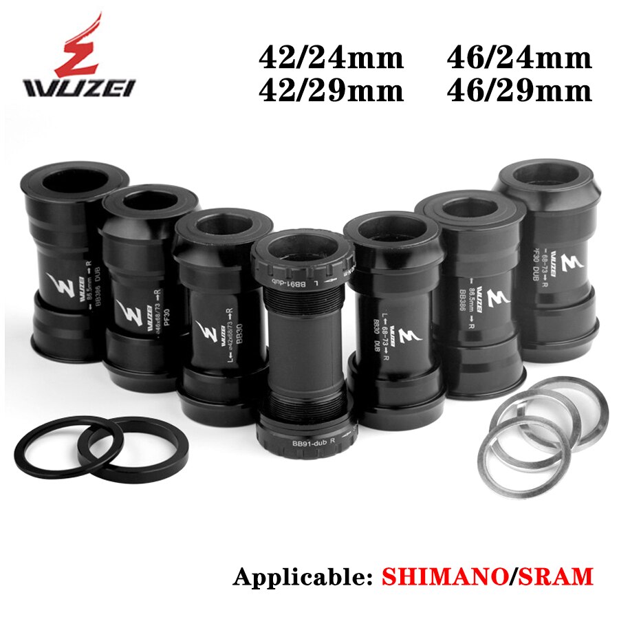 Bicycle DUB BB30 press fit Bottom bracket Bike Compatible shimano with traditional tools for SRAM bb MTB Road BB Crankset Parts